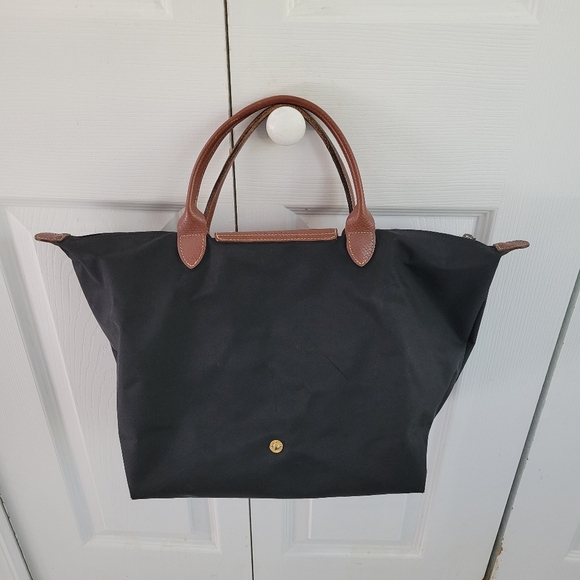 Longchamp Le Pliage Tote Bag Model M & Model S Bundle Black Nylon Tote - Picture 10 of 15